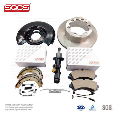 Car Fitment Mercedes-Benz SQCS OE 9064200420-2 Auto Parts Brake Shoes Set Rear with Repair Kit Shipping Air Sea Express Delivery