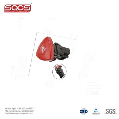 New OPEL for  Trafic Espace Laguna Hazard Warning Flasher Lamp Switch Button for Vauxhall/Clio II 2 8200442724 93856337