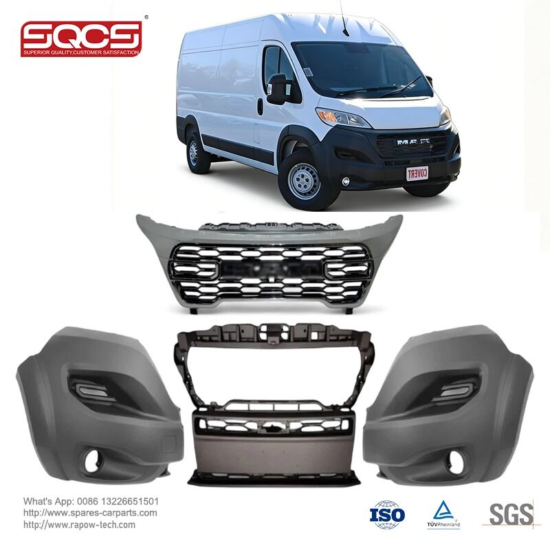 Wholesale New Front Bumper Cover With Upper Grille Chrome Black Fits 2023 20242025 Ram Promaster 1500 2500 3500 EV OE 7KF18JXWAA